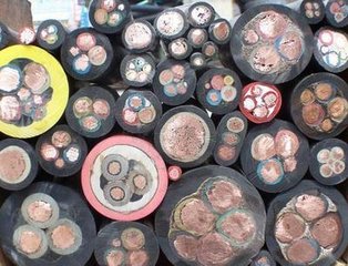 長期收購單芯電纜線，無錫低壓電纜回收，二手海洋電線電纜回收